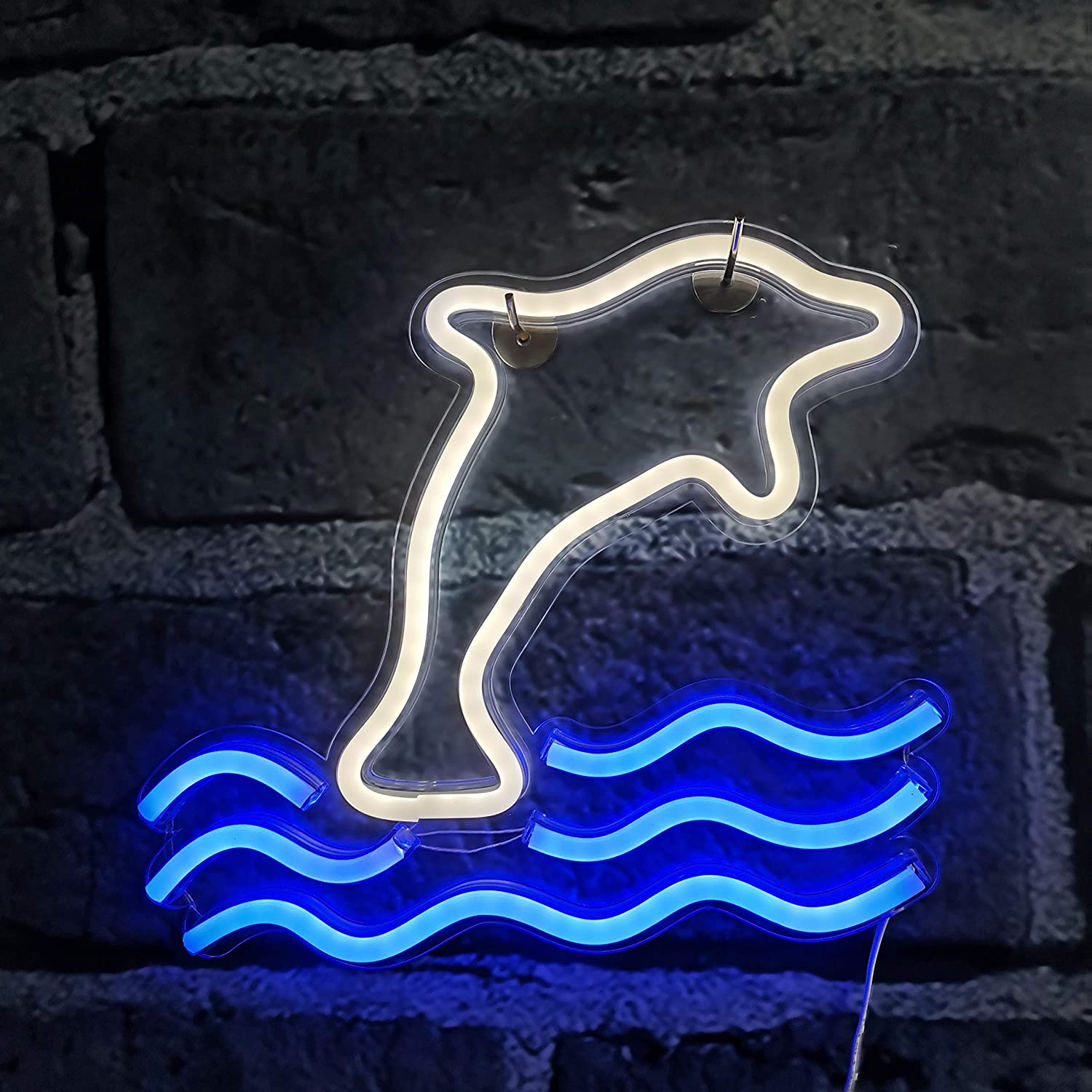 Dophin LED Neon Lights, Festival Wall Decor Art Neon Sign Light - Best ...