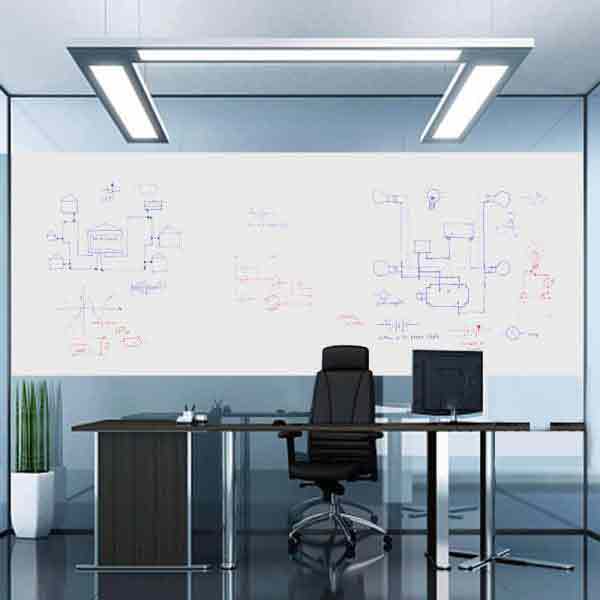 3M Post it Dry Erase Whiteboard Film Surface for Walls, Doors, Tables