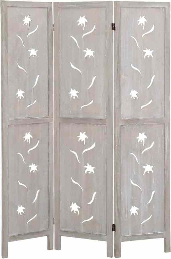 Wood Room Dividers, 3 Panel Room Dividers and Folding Privacy Screens