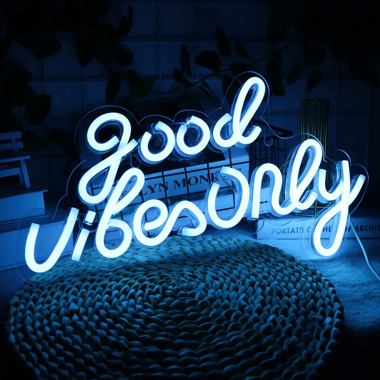 Good vibes Only neon signs LED Neon Lights wall decoration neon lights ...