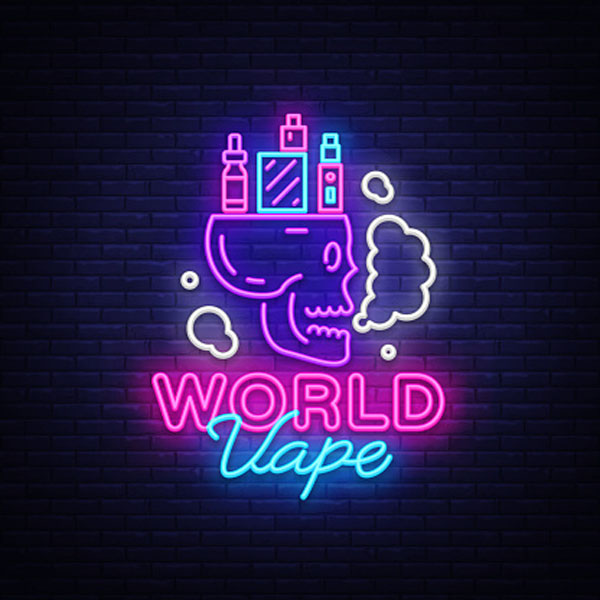 World Vape Neon Light Smoking Bar Multicolour LED Best Price