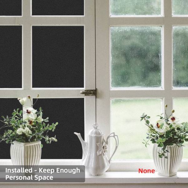 Blackout Window Film Completely Light Blocking Privacy Window Film Room