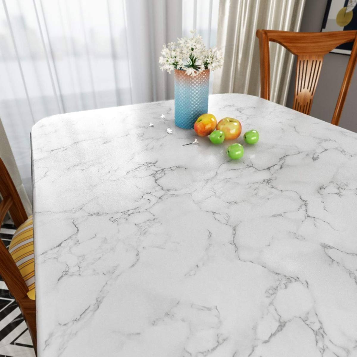 30"x120" Marble Contact Paper Marble Countertop Peel and Stick